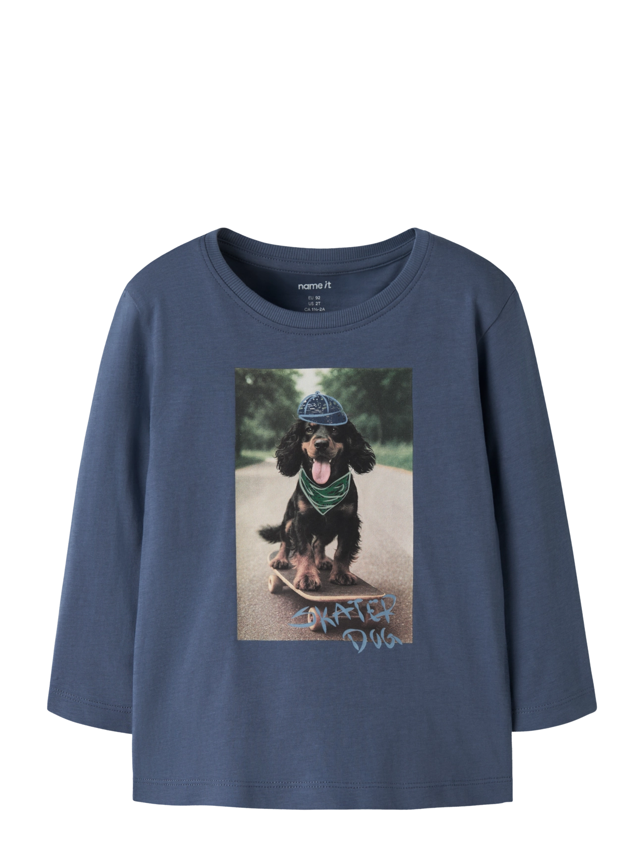 name it NMMVOTO LS NREG TOP - Långärmade t-shirts - VINTAGE INDIGO / blue