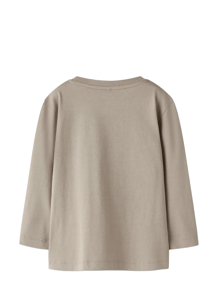 name it - NMMVOTO LS NREG TOP - pikkade varrukatega t-särgid - vintage khaki - 2