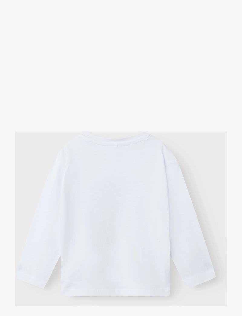 name it - NMFVOTEA LS NREG TOP - langärmelig - bright white - 1