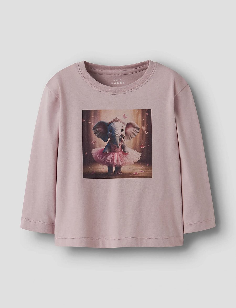 name it - NMFVOTEA LS NREG TOP - långärmade t-shirts - burnished lilac - 0