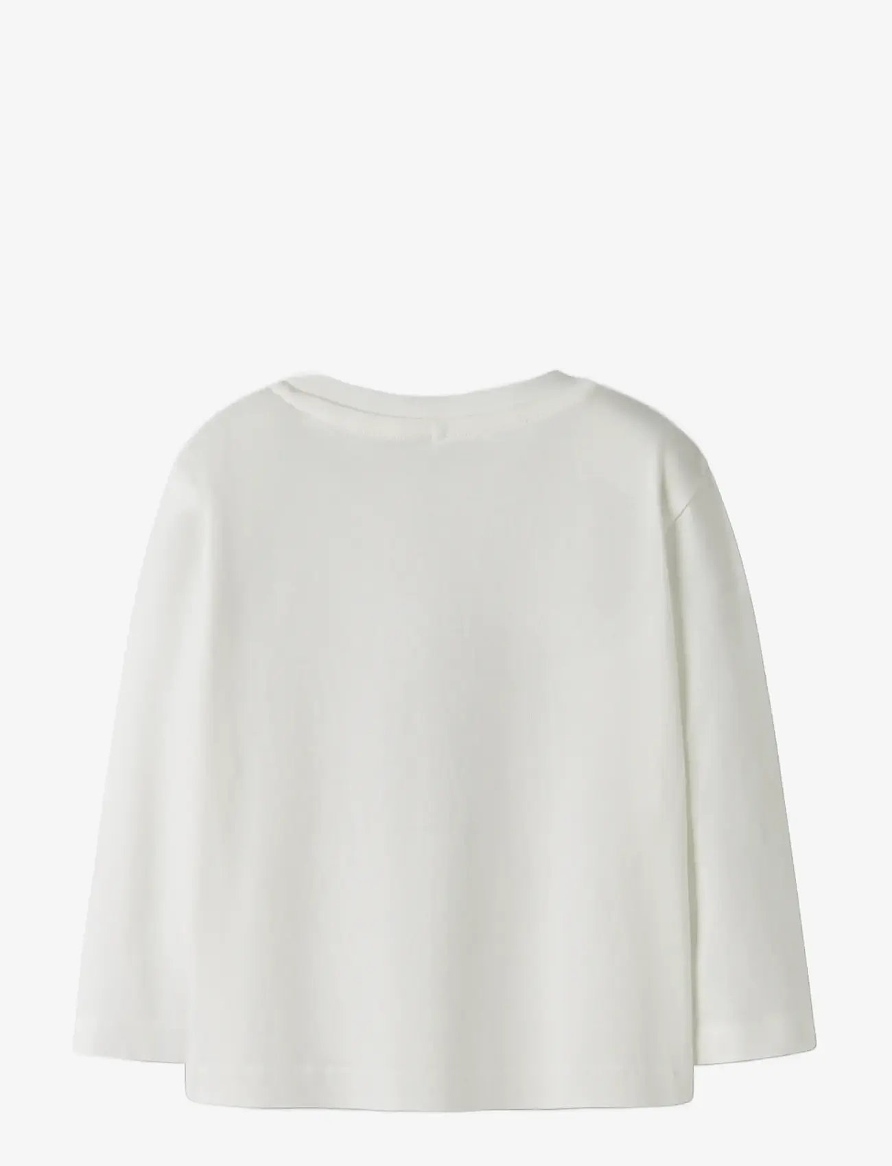 name it - NMFVOTEA LS NREG TOP - pikkade varrukatega t-särgid - cloud dancer - 2