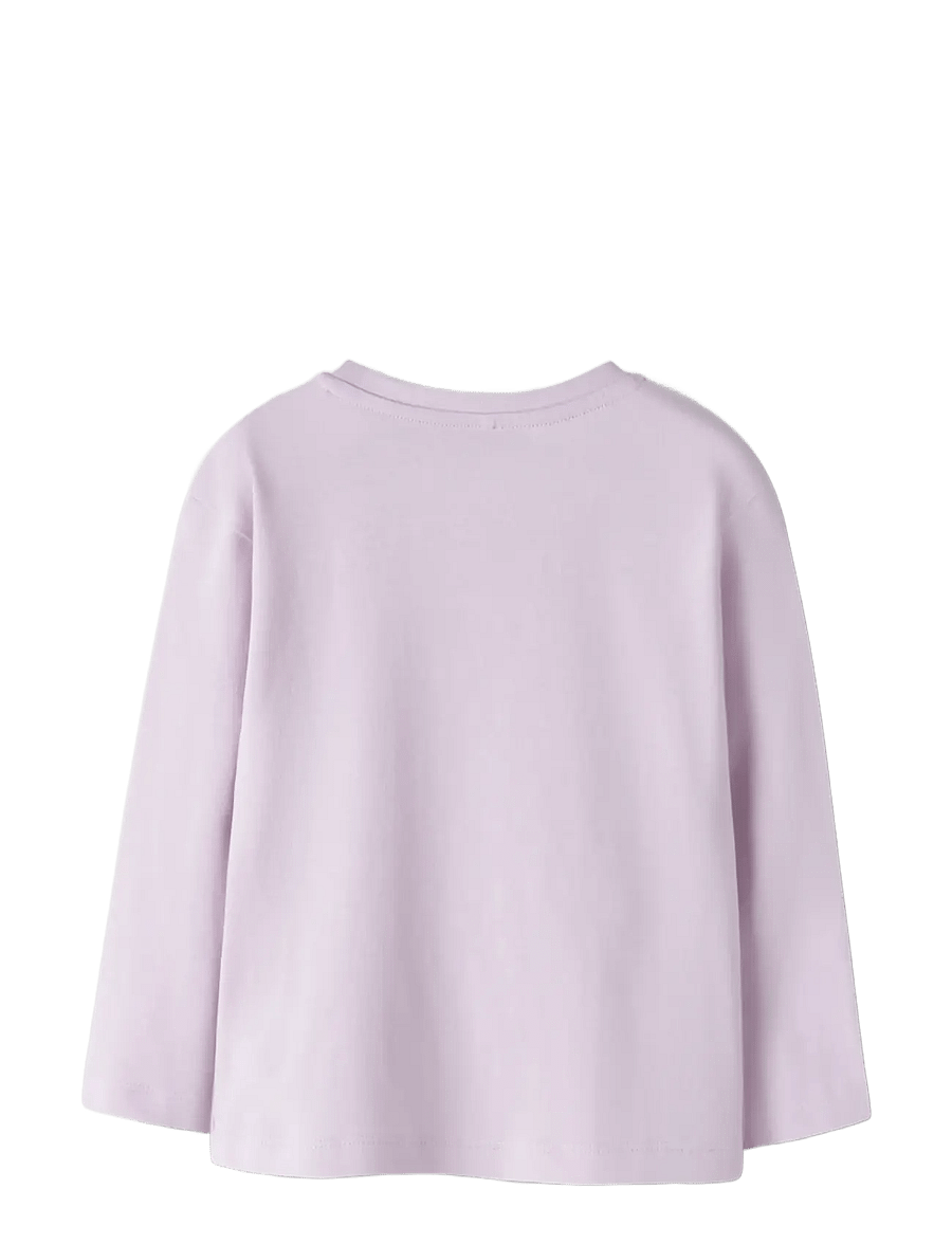 name it - NMFVOTEA LS NREG TOP - långärmade t-shirts - lavender fog - 2