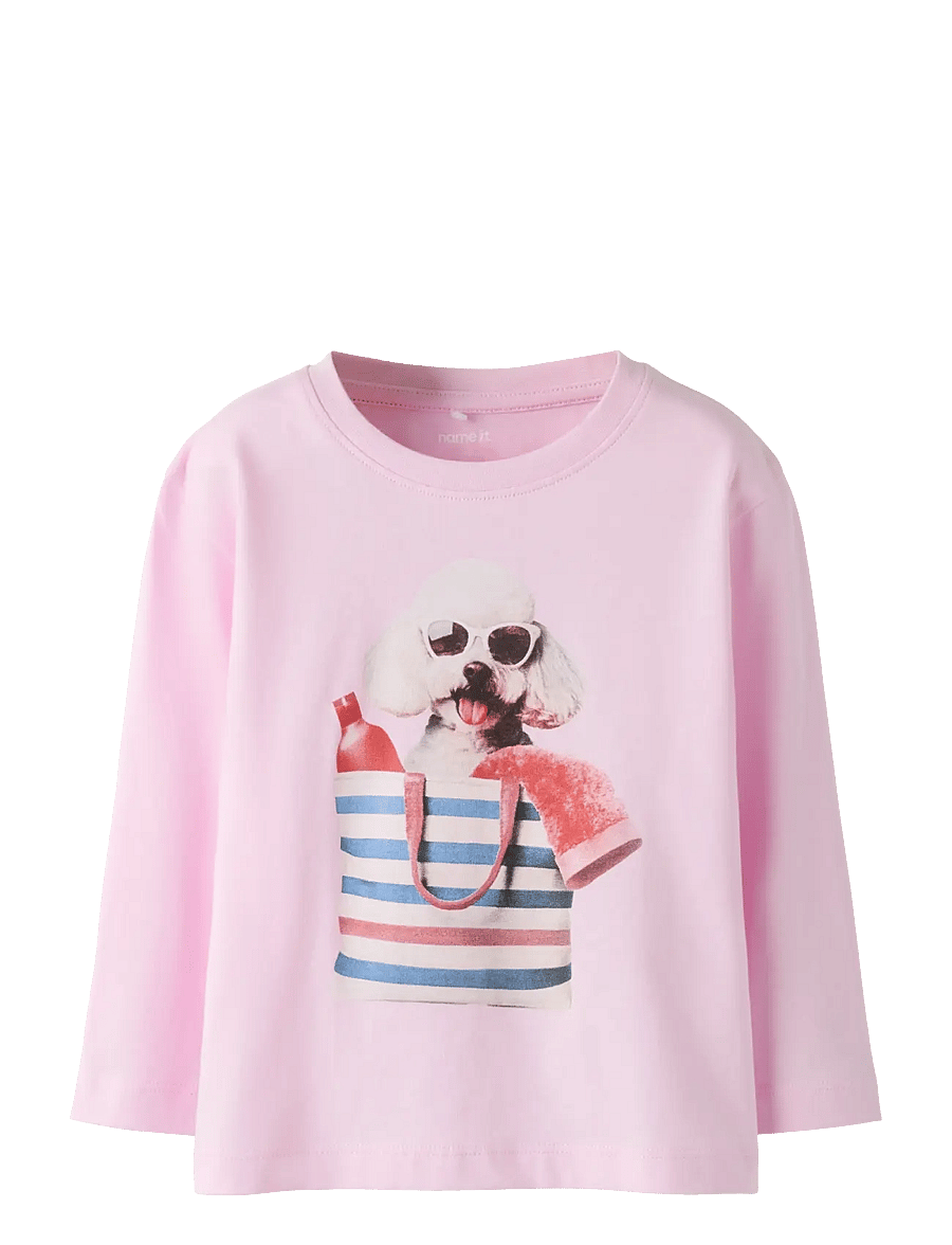 name it - NMFVOTEA LS NREG TOP - långärmade t-shirts - pirouette - 1