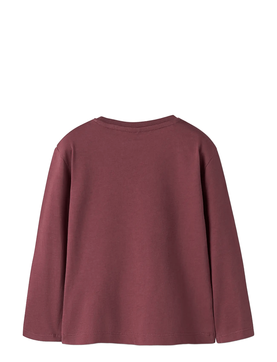 name it - NMFVOTEA LS NREG TOP - langärmelig - wild ginger - 1