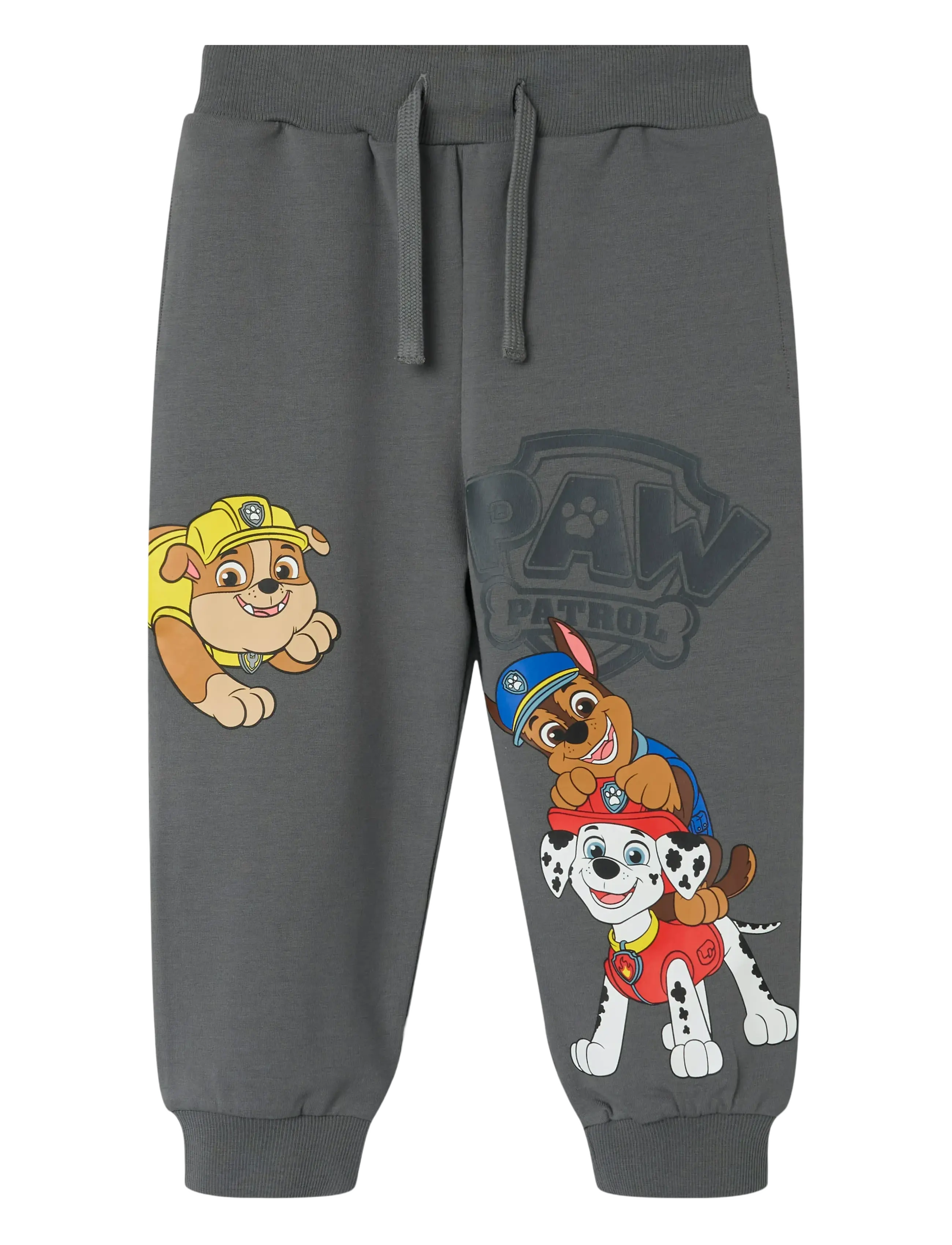 name it NMMJONCE PAW NREG SWE PANTS UNB CPLG - 4 for 3 - LAVA SMOKE / grey