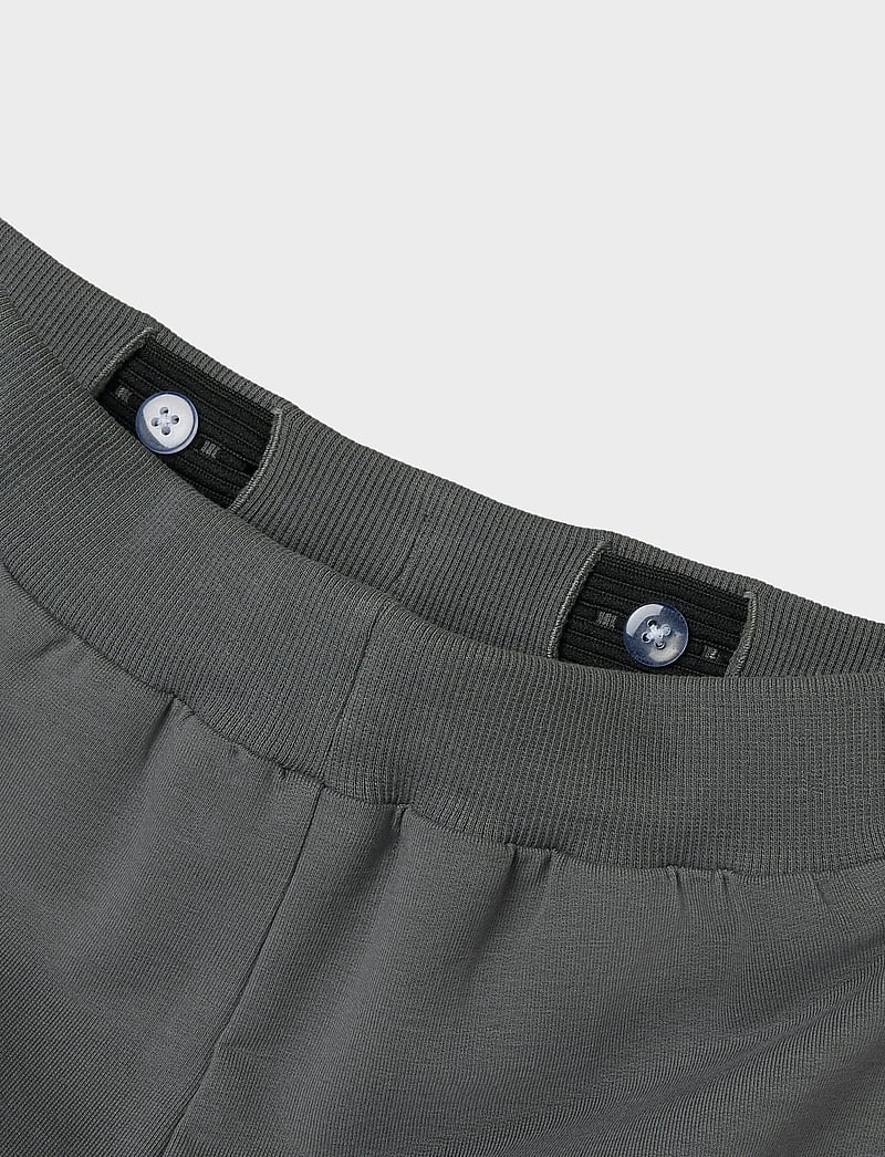 name it - NMMJONCE PAW NREG SWE PANTS UNB CPLG - mjukisbyxor - lava smoke - 2