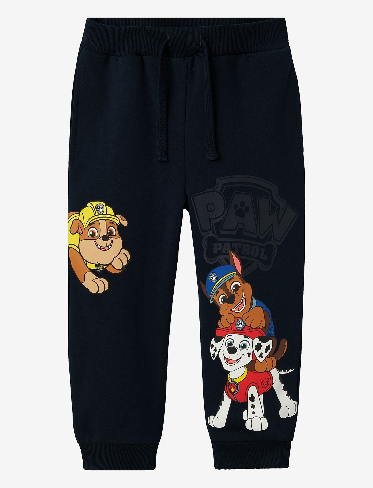 name it - NMMJONCE PAW NREG SWE PANTS UNB CPLG - jogginghosen - navy blazer - 0