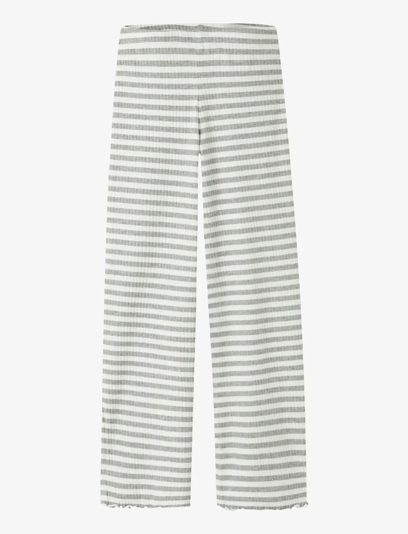 name it - NKFVEMMA PANTS - efterårstøj - grey melange - 0