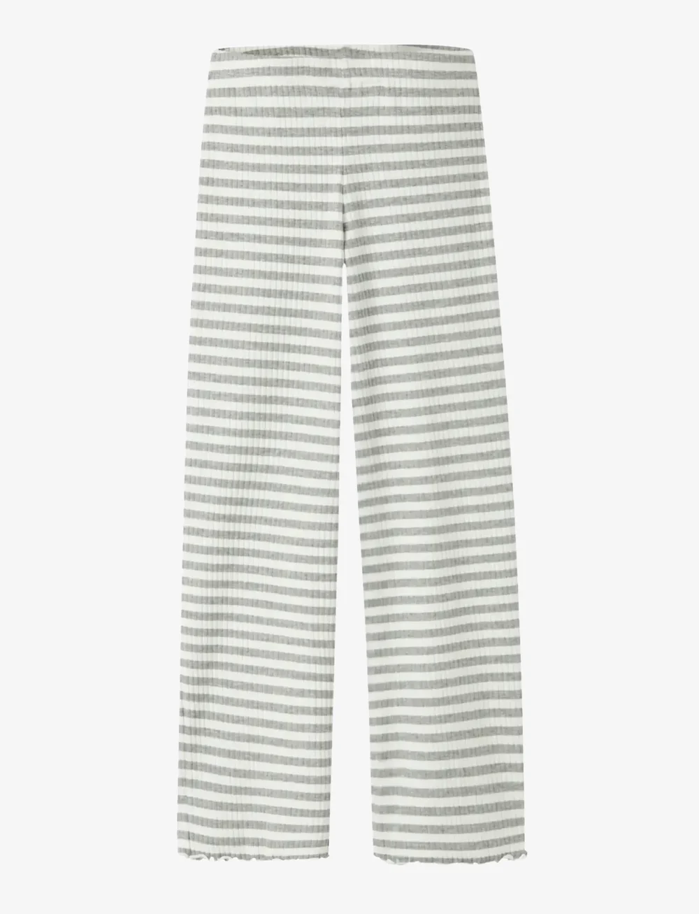 name it - NKFVEMMA PANTS - jogginghosen - grey melange - 0