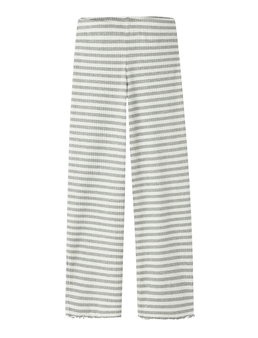 name it - NKFVEMMA PANTS - jogginghosen - grey melange - 1