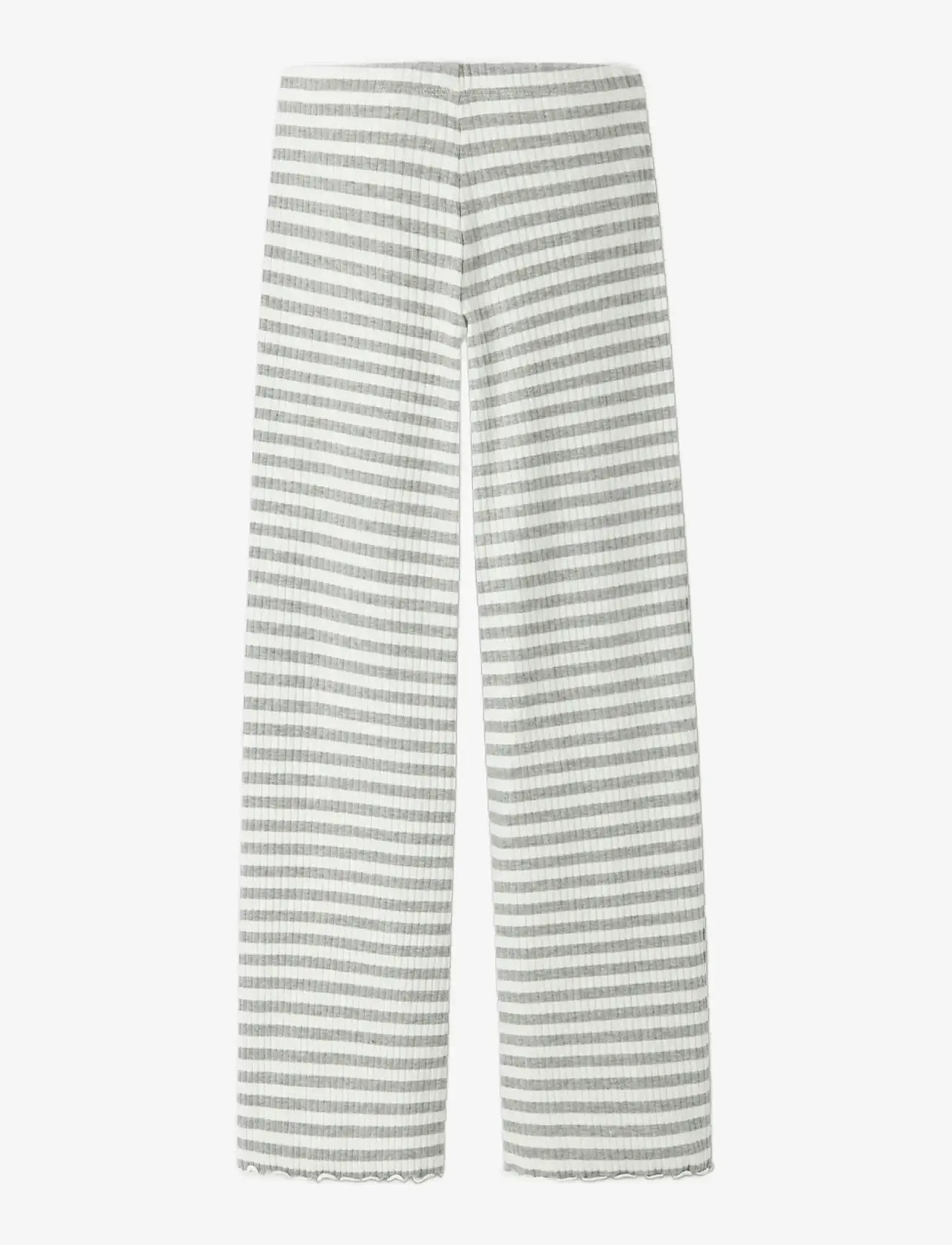 name it - NKFVEMMA PANTS - efterårstøj - grey melange - 1