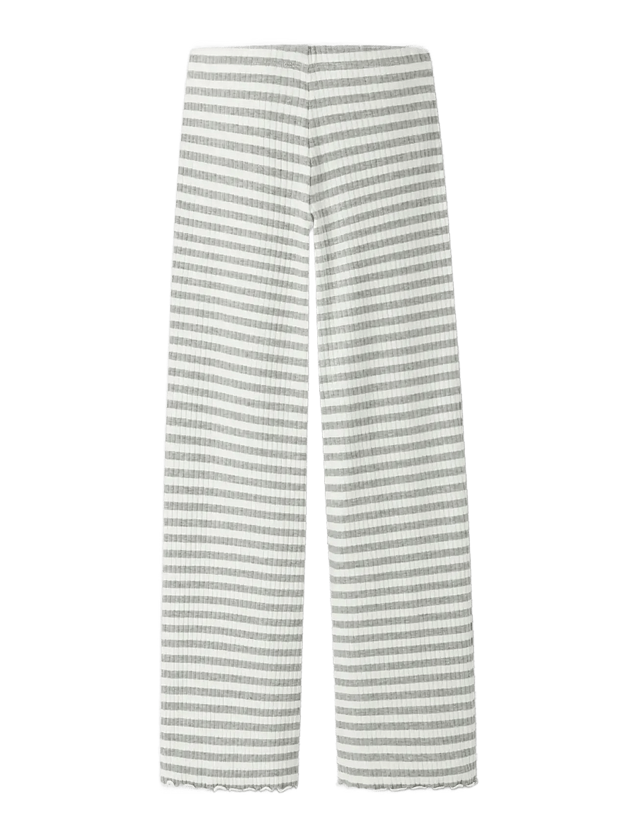 name it - NKFVEMMA PANTS - jogginghosen - grey melange - 2