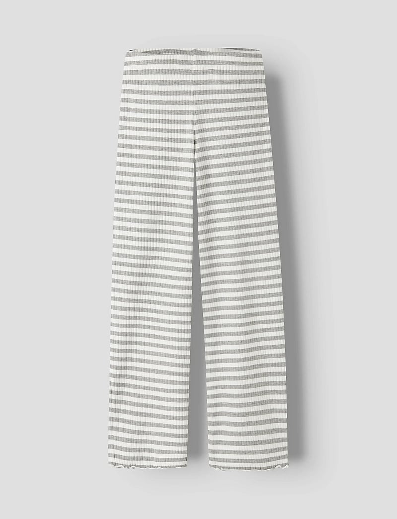 name it - NKFVEMMA PANTS - joggingbroek - grey melange - 0