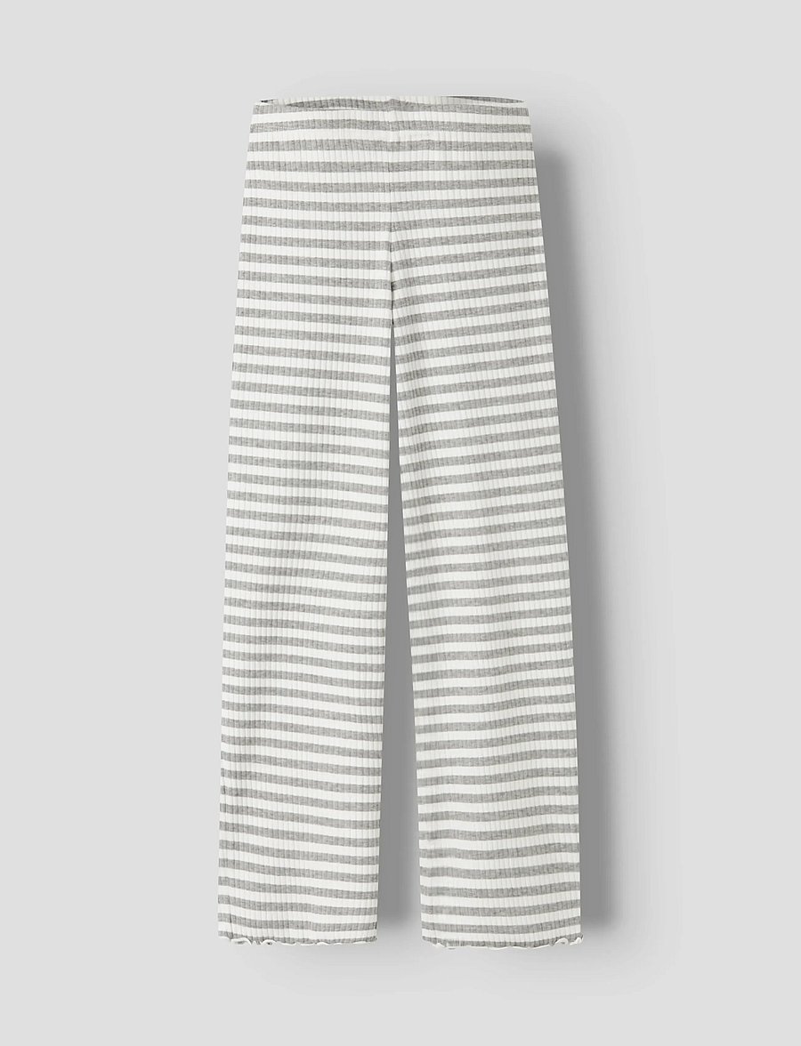 name it - NKFVEMMA PANTS - jogginghosen - grey melange - 0