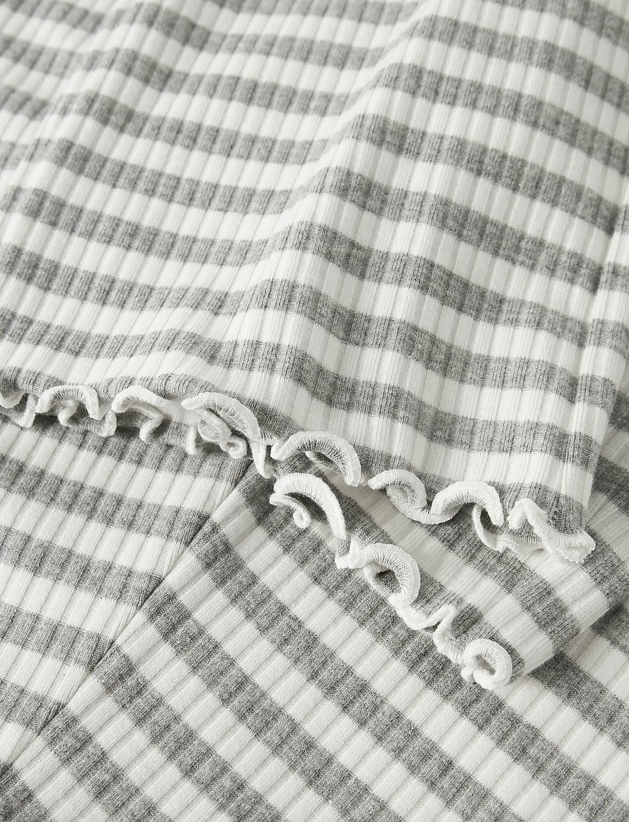 name it - NKFVEMMA PANTS - jogginghosen - grey melange - 4