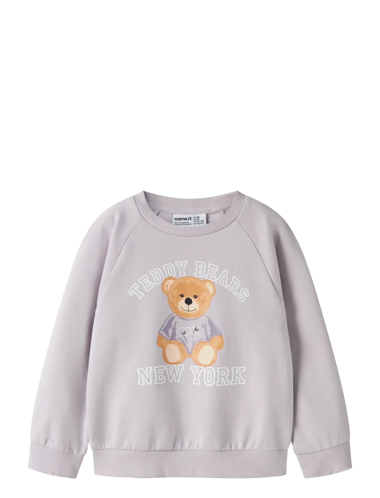 name it NMFVENUS LS NREG SWEAT UNB - Kleidung - LILAC MARBLE / pink/rose