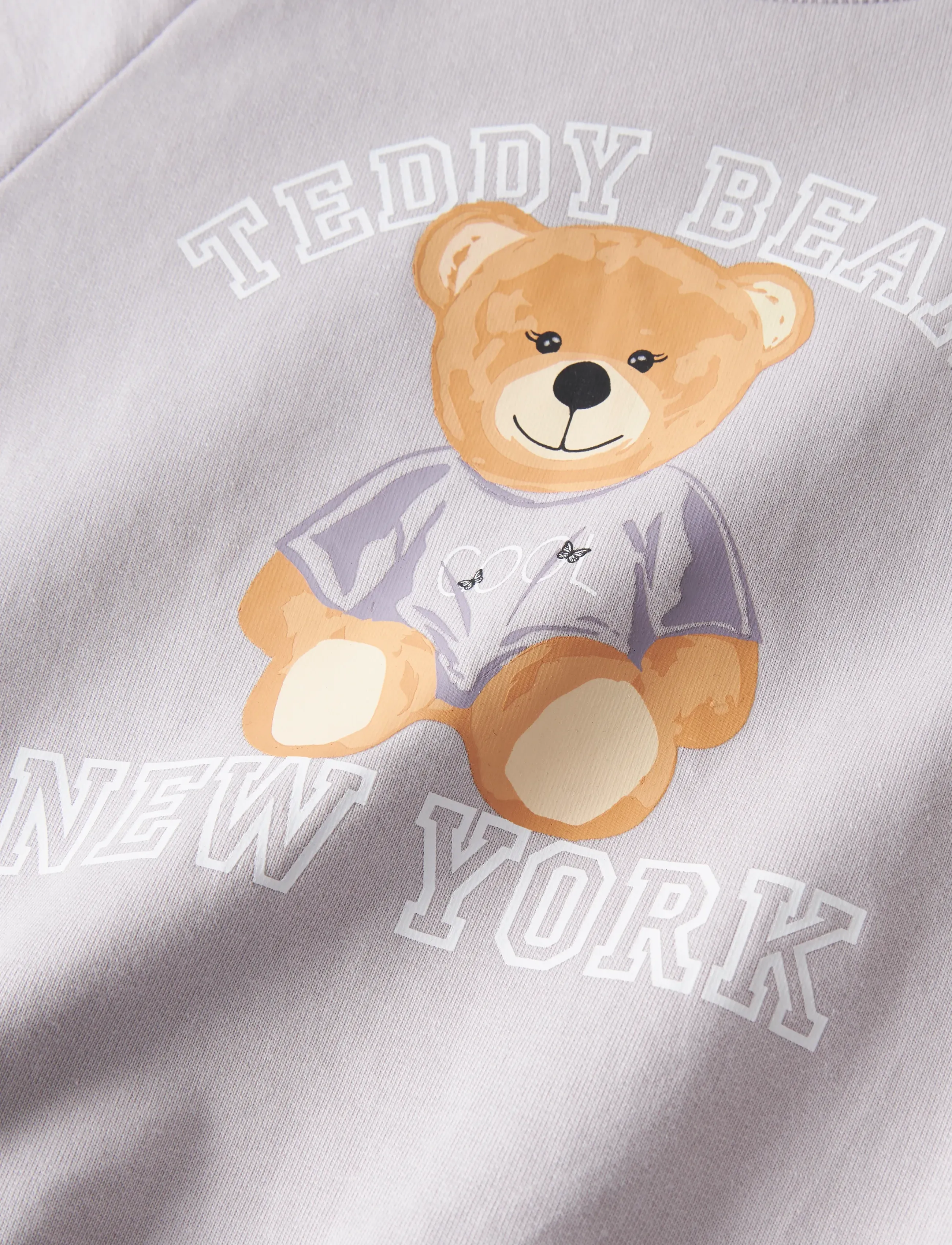 name it - NMFVENUS LS NREG SWEAT UNB - sweatshirts - lilac marble - 3
