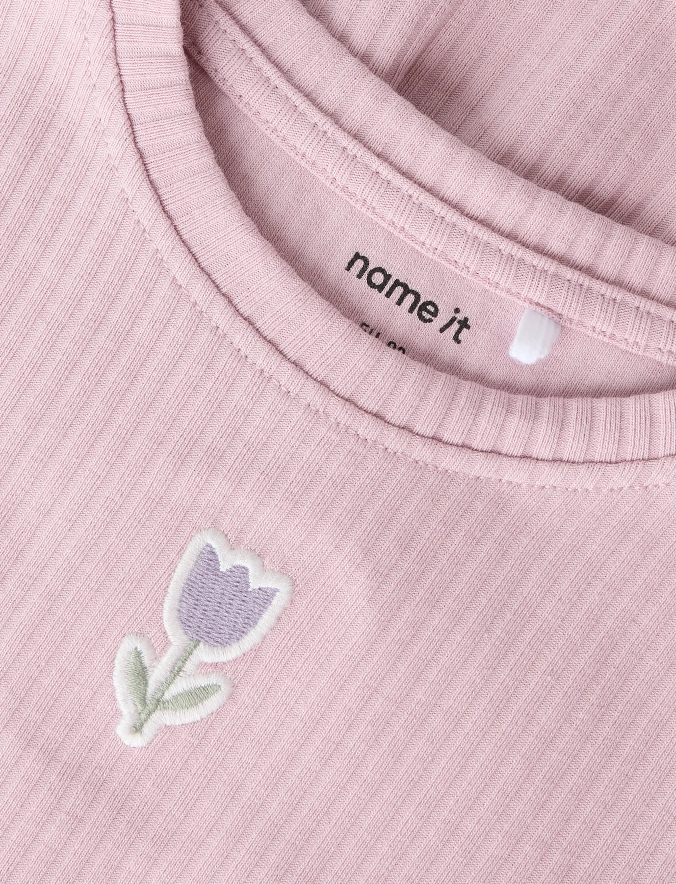 name it - NMFVEMMA LS DRESS - baby-kjoler med lange ermer - dawn pink - 3
