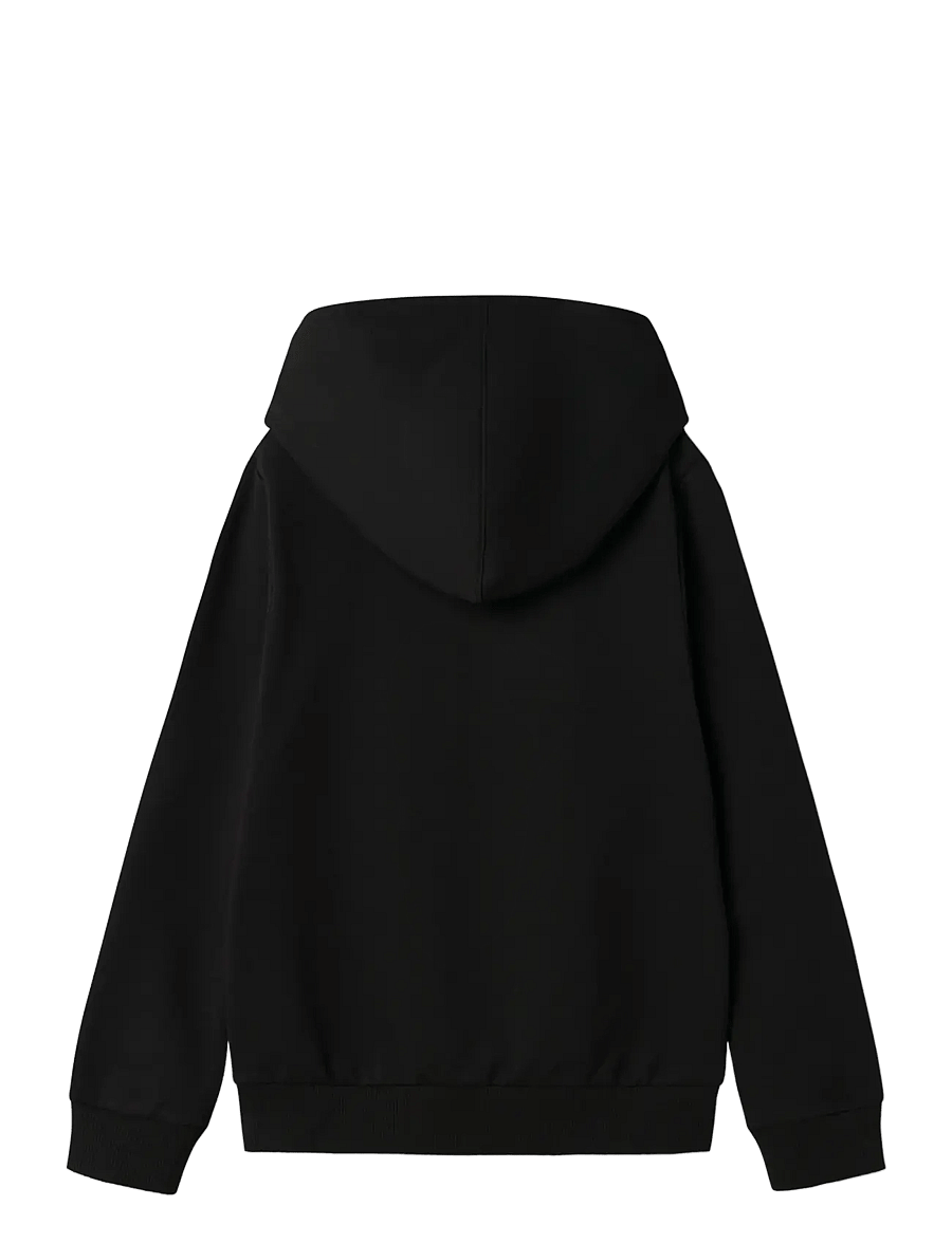 name it - NKFJIDA WEDNESDAY RLX SW WH UNB NOOS SKY - kapuzenpullover - black - 1