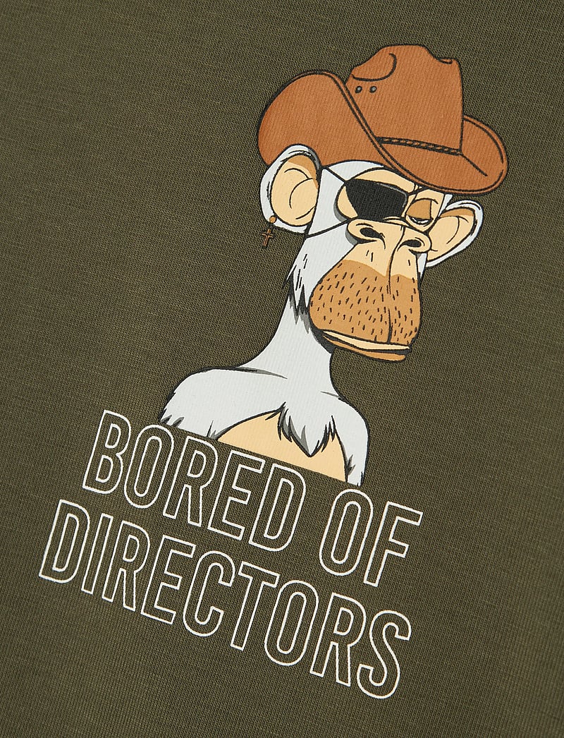 name it - NKMDYN BOREDOFD NREG SS TOP BOX SKY - kortærmede t-shirts - dusty olive - 2