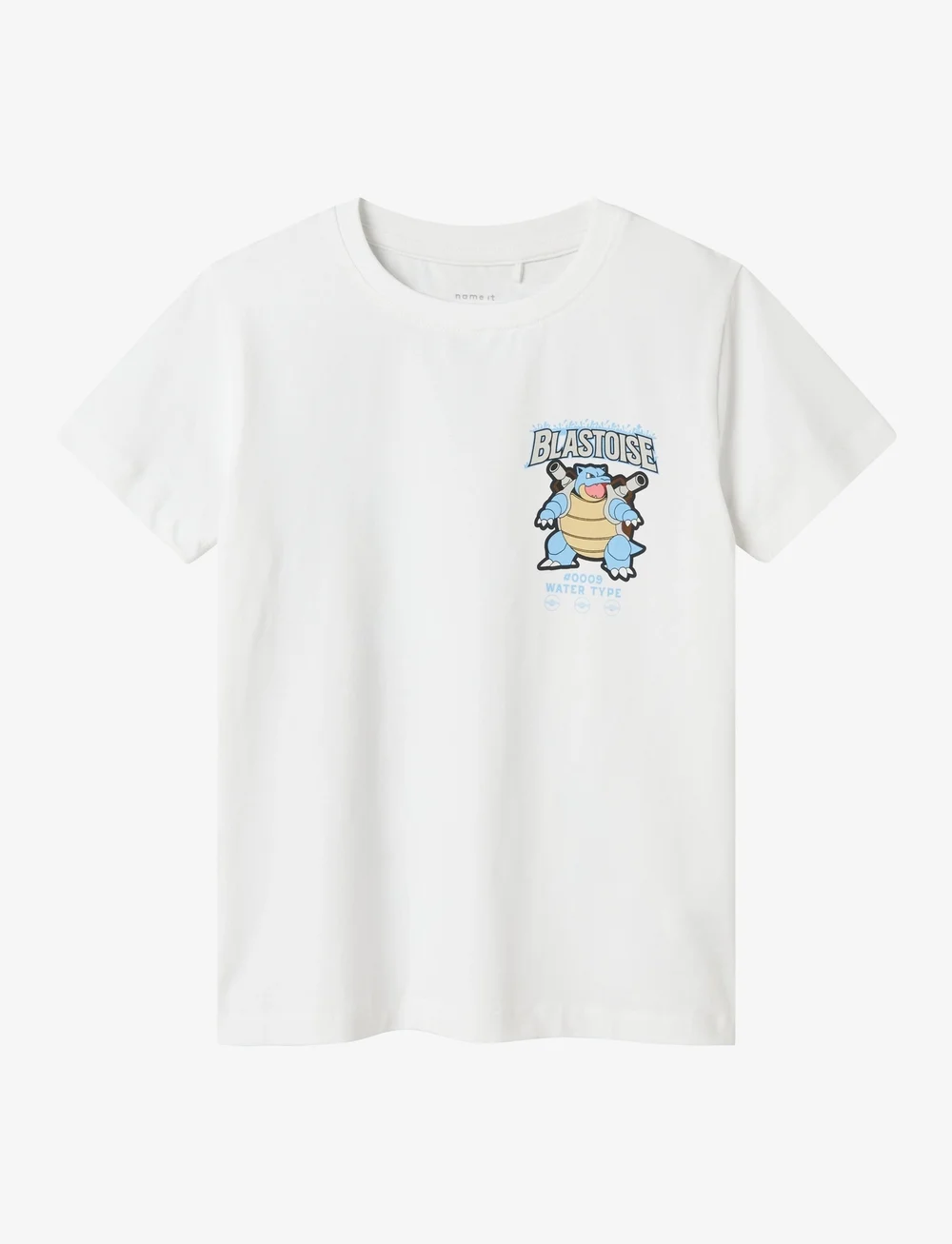 name it - NKMJATIN POKEMON NREG S TOP BOX SKY - kurzärmelige - bright white - 0
