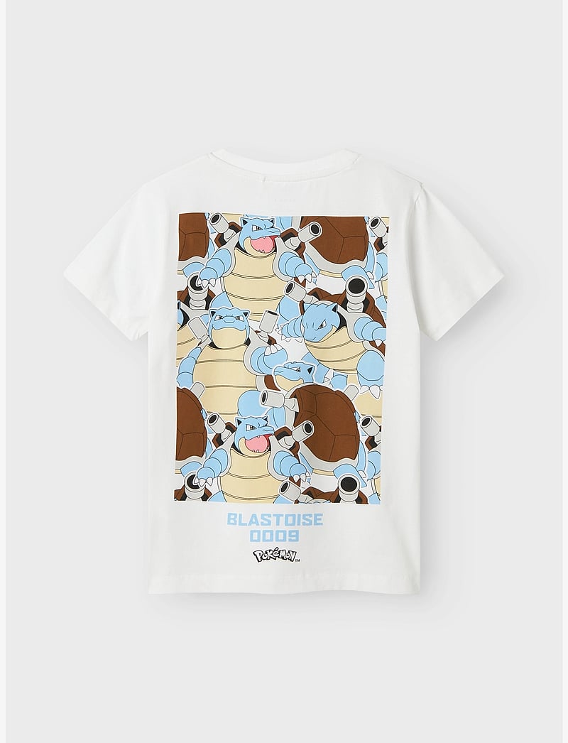 name it - NKMJATIN POKEMON NREG S TOP BOX SKY - lyhythihaiset t-paidat - bright white - 1