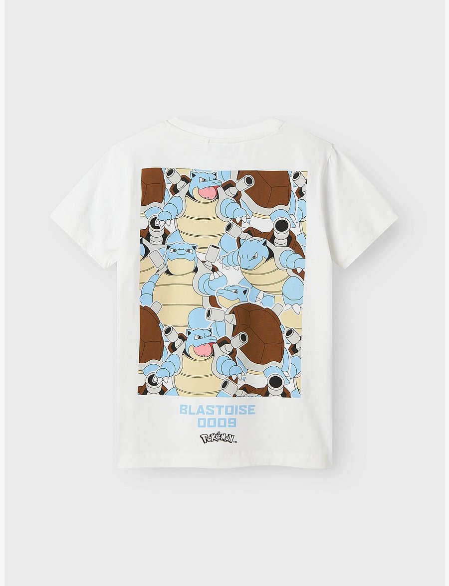 name it - NKMJATIN POKEMON NREG S TOP BOX SKY - lyhythihaiset t-paidat - bright white - 1