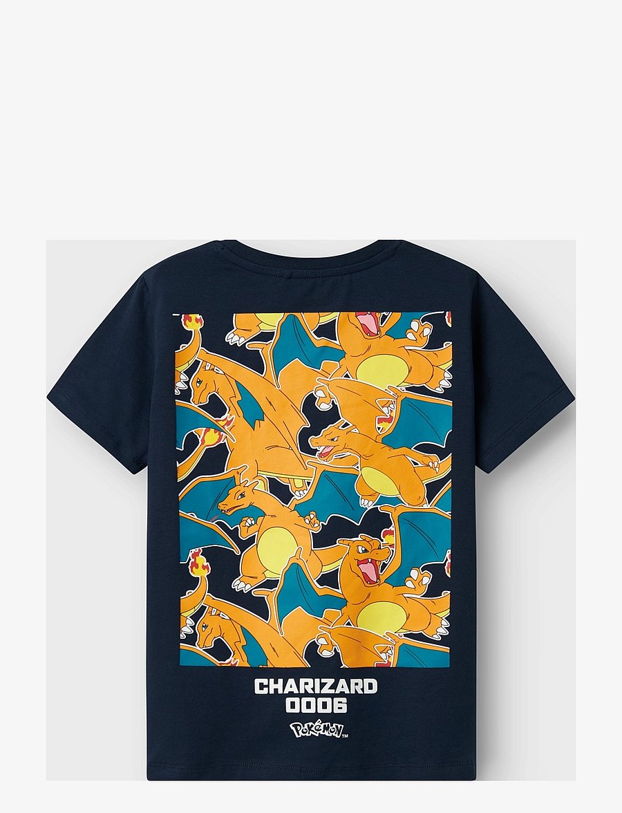 name it - NKMJATIN POKEMON NREG S TOP BOX SKY - t-shirts à manches courtes - navy blazer - 1