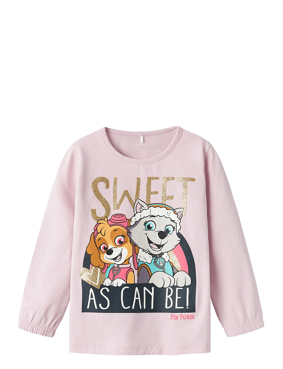 name it - NMFDYS PAWPATROL LS TOP NOOS CPLG - langärmelig - winsome orchid - 1