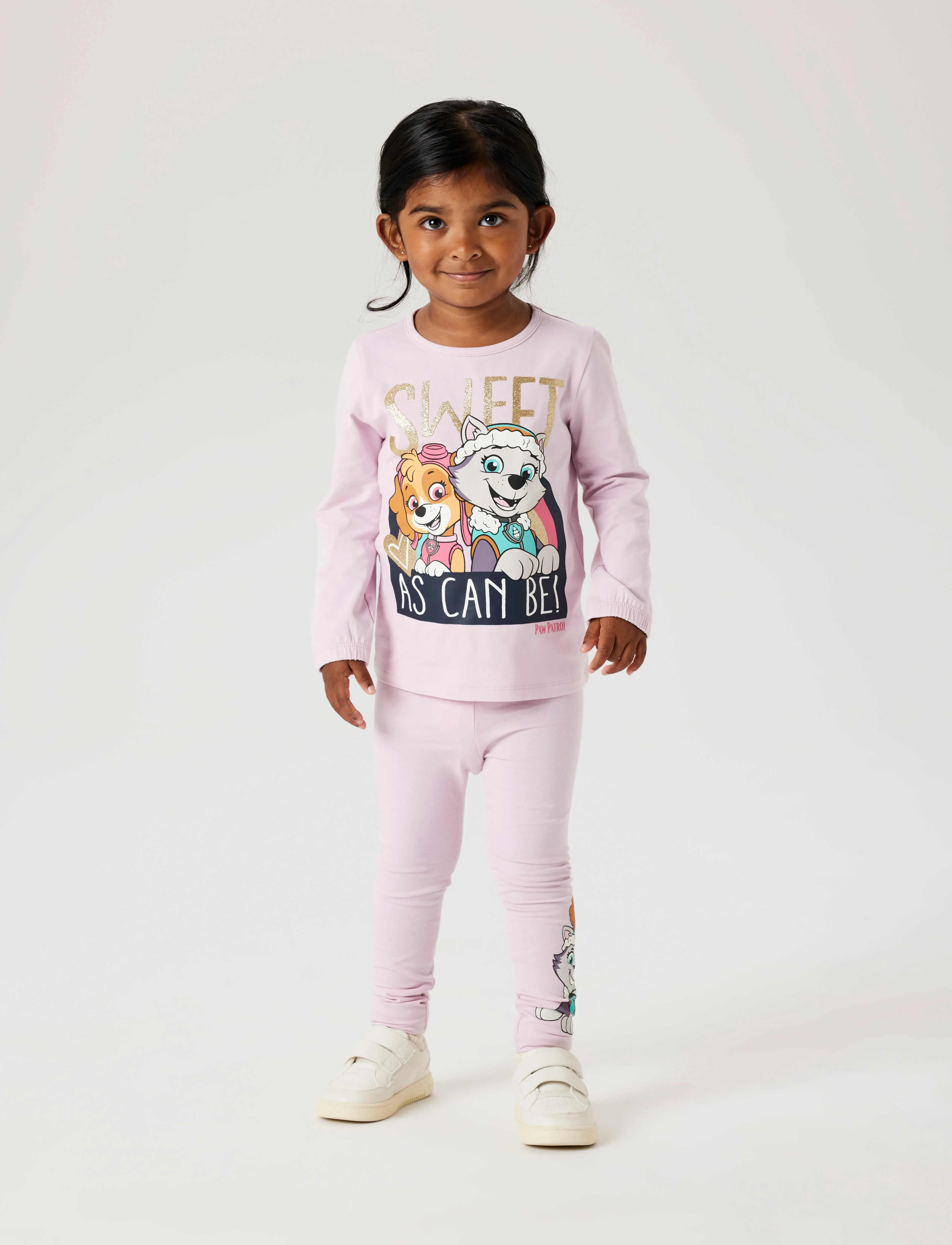 name it - NMFDYS PAWPATROL LS TOP NOOS CPLG - t-shirts - winsome orchid - 3