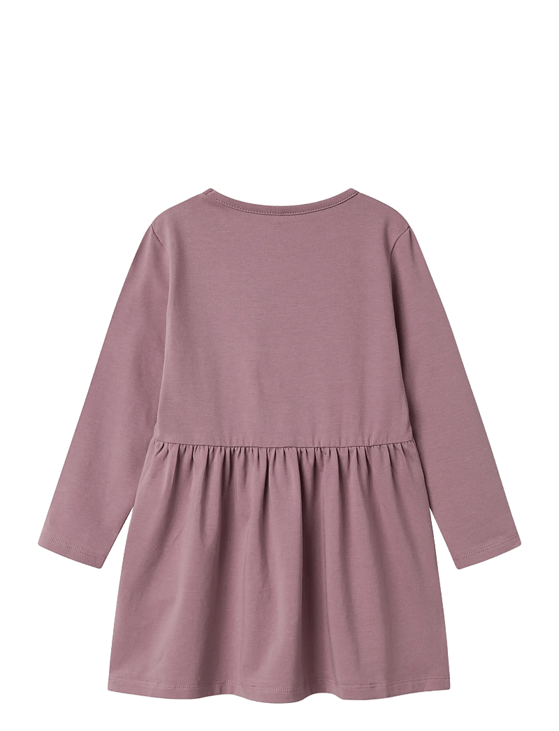 name it - NMFDYFFI PEPPA LS DRESS NOOS CPLG - elderberry - 2