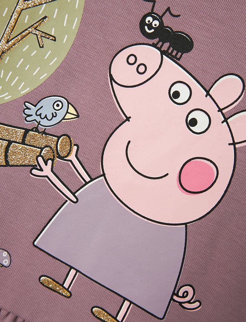 name it - NMFDYFFI PEPPA LS DRESS NOOS CPLG - elderberry - 4