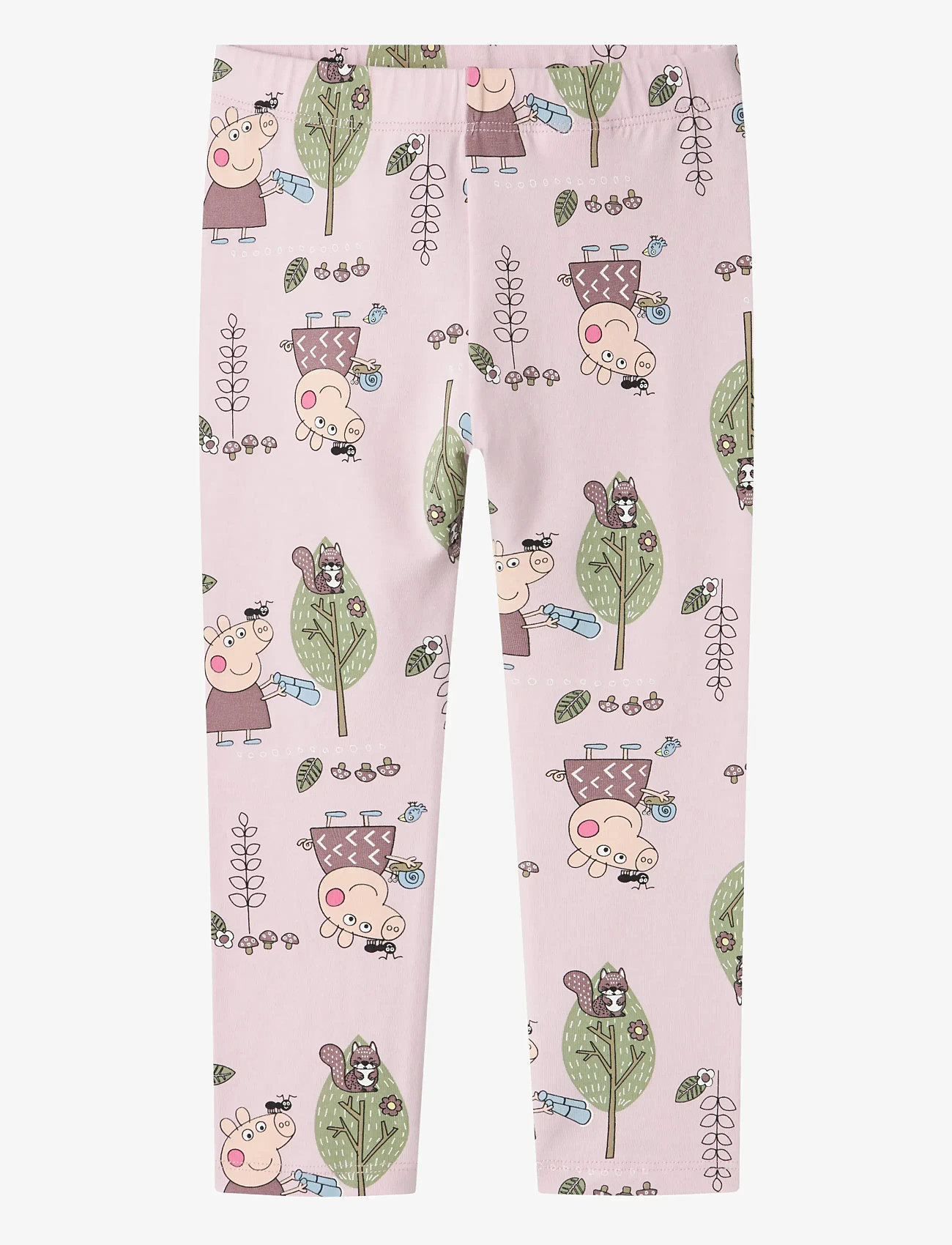 name it - NMFDYKA PEPPA LEGGING NOOS CPLG - efterårstøj - winsome orchid - 0