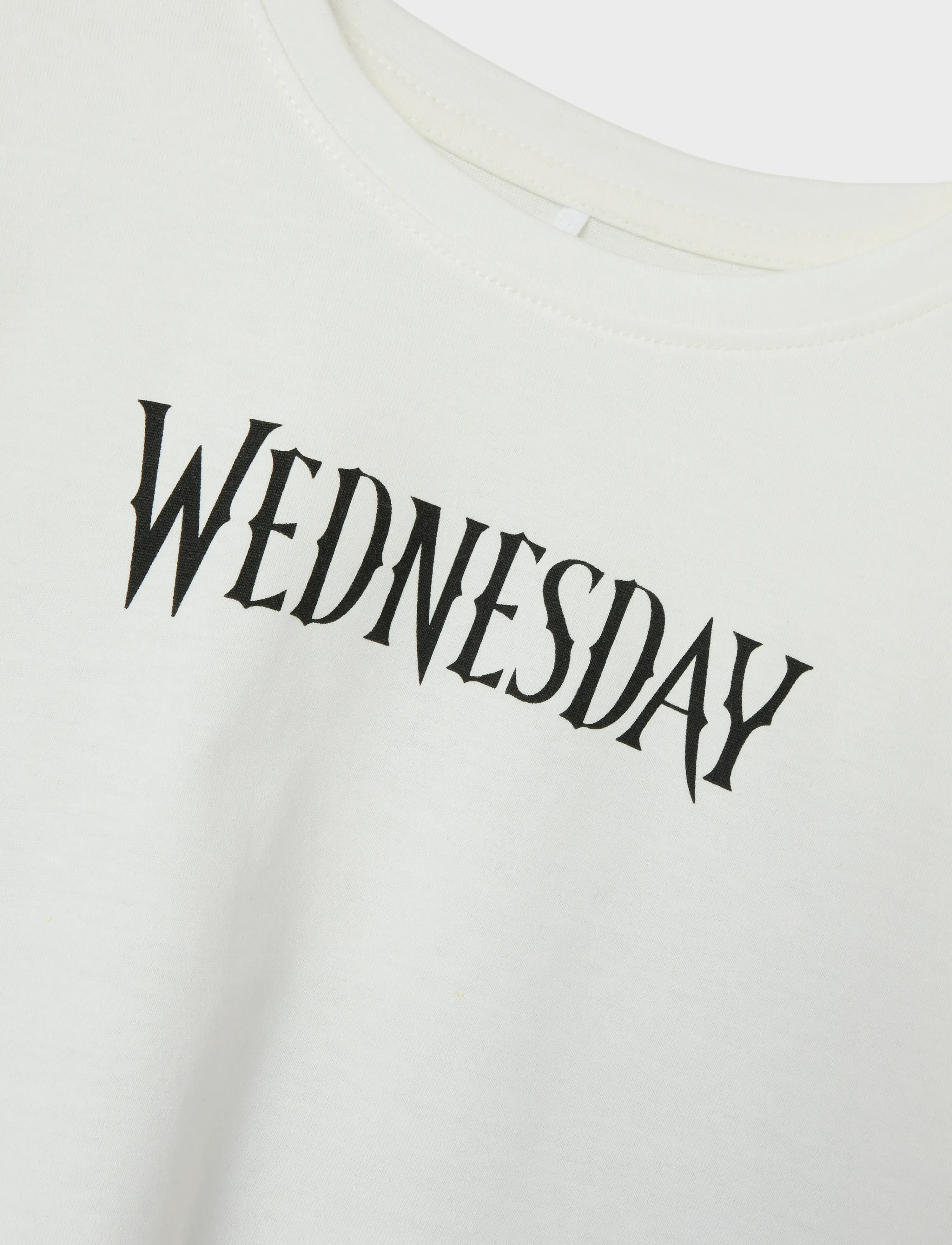 name it - NKFDYP WEDNESDAY SS RLX TOP BOX NOOS SKY - kortermede t-skjorter - cloud dancer - 3