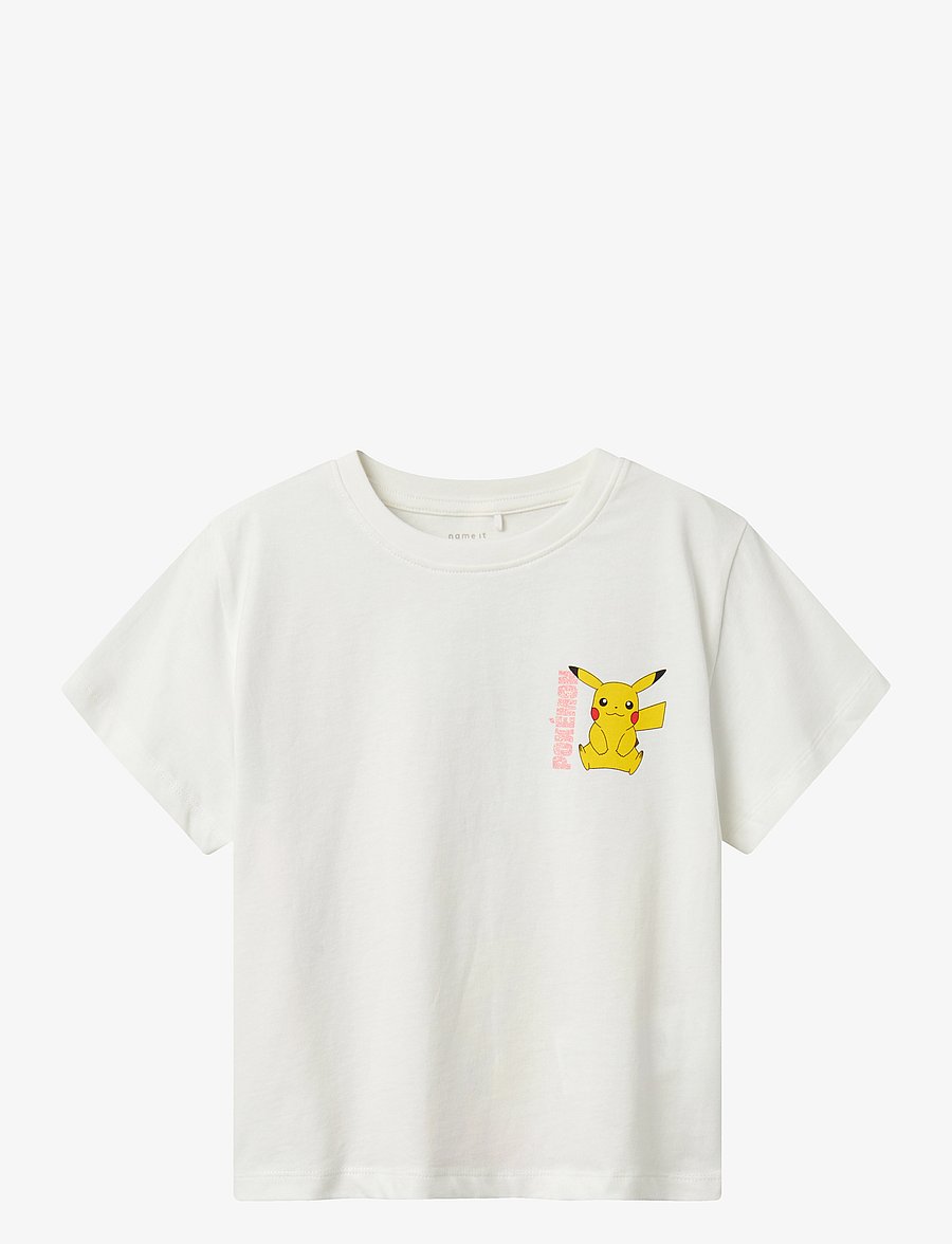 name it - NKFDYPPI POKEMON SS RLX TOP NOOS SKY - kortærmede t-shirts - cloud dancer - 1