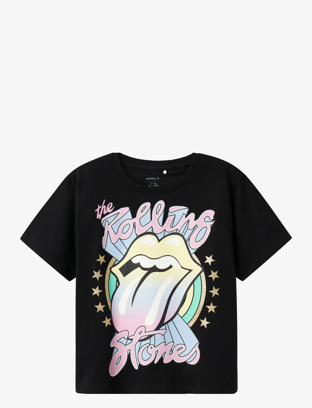 name it - NKFDYSA ROLLINGS SS NREG TOP NOOS UNV - kurzärmelige - black - 1