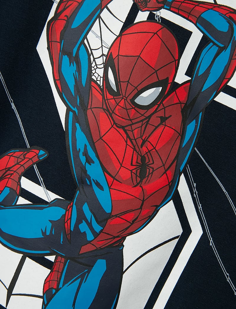 name it - NMMNITIN SPIDER NREG LS TOP NOOS MAR - long-sleeved t-shirts - dark sapphire - 3