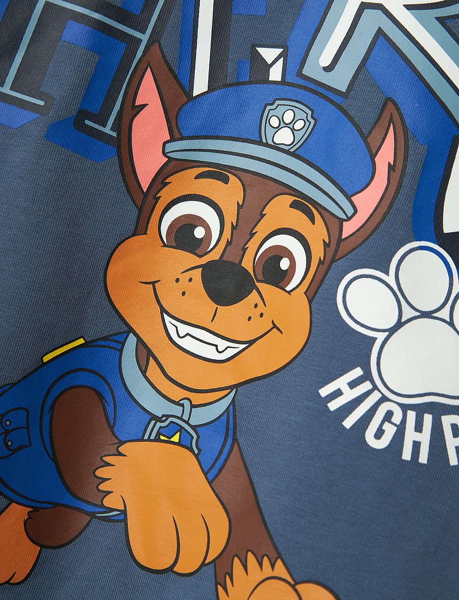 name it - NMMJAHAV PAWPATROL NREG LS TOP NOOS CPLG - langärmelig - china blue - 3