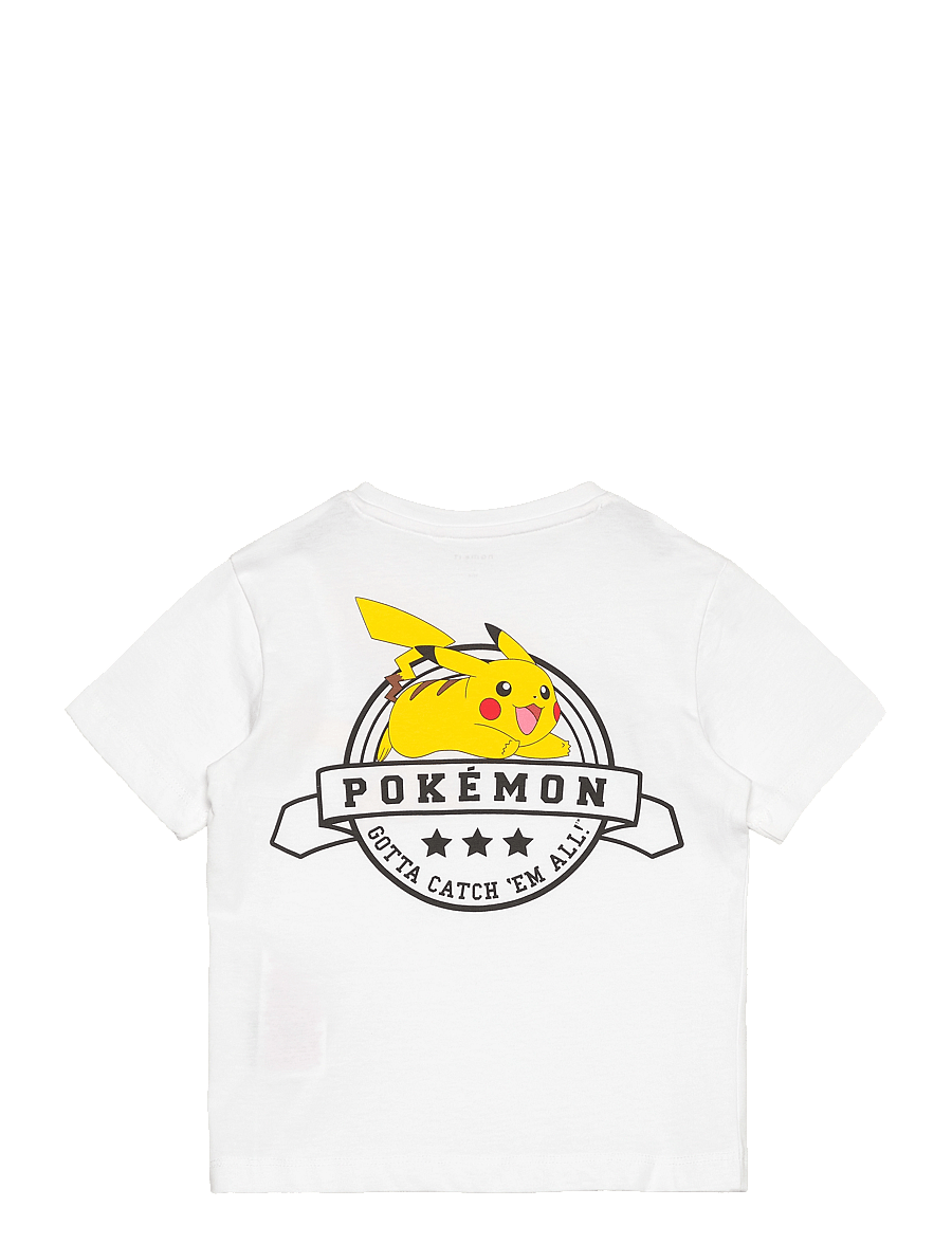 name it - NKMDEX POKEMON SS NREG TOP BOX NOOS SKY - kurzärmelige - bright white - 1