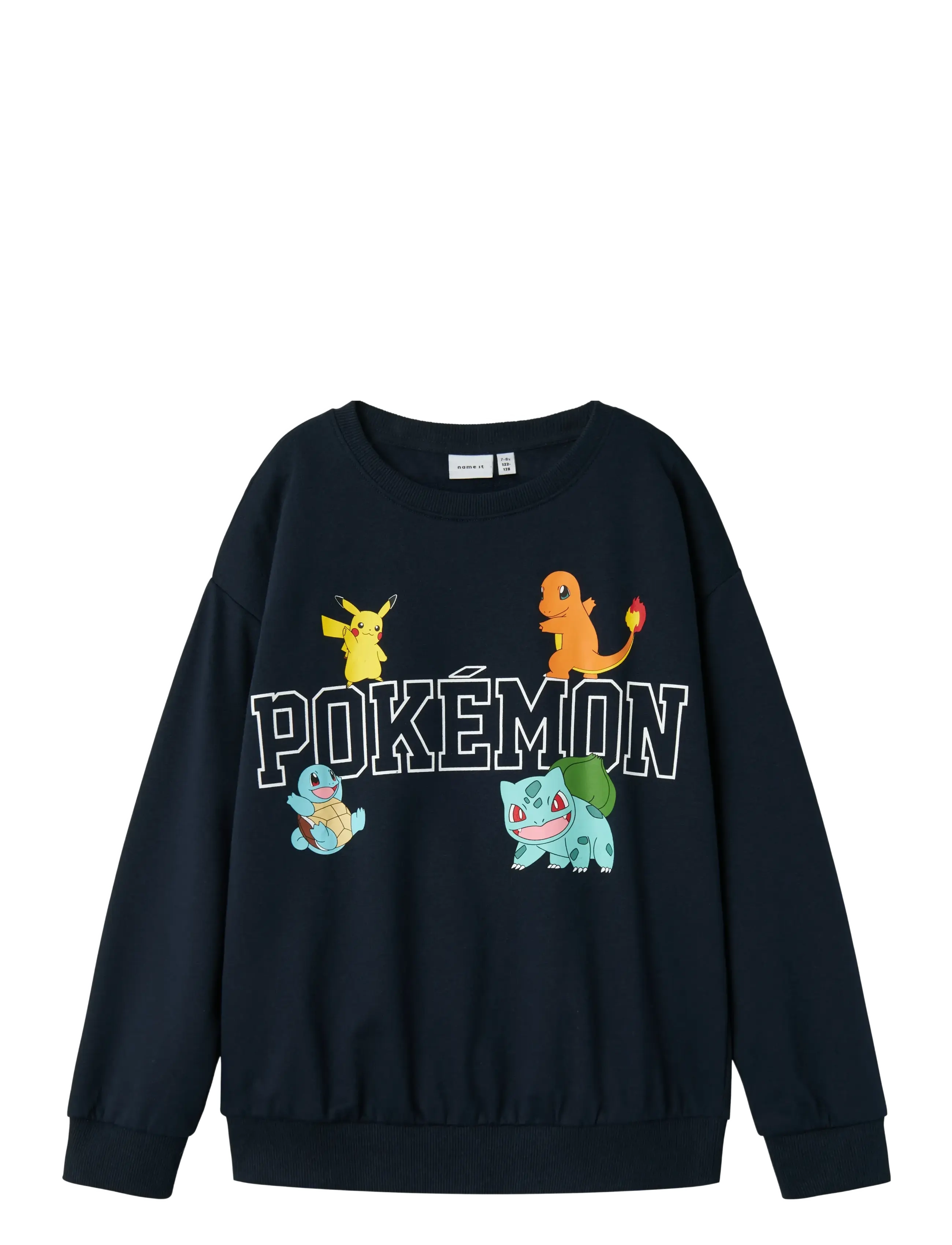 name it NKMDAY POKEMON NREG SWEAT BRU NOOS SKY - 4 for 3 - DARK SAPPHIRE / navy