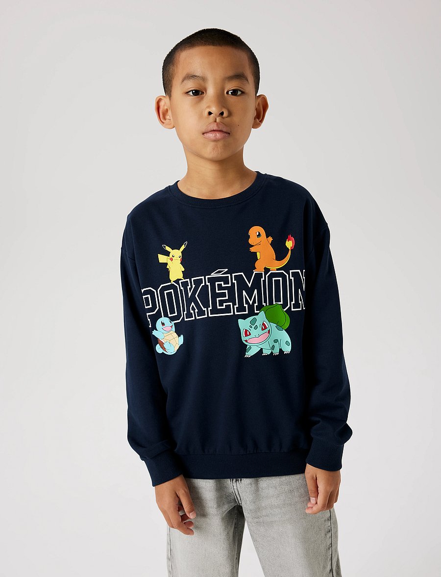 name it - NKMDAY POKEMON NREG SWEAT BRU NOOS SKY - collegepaidat - dark sapphire - 3