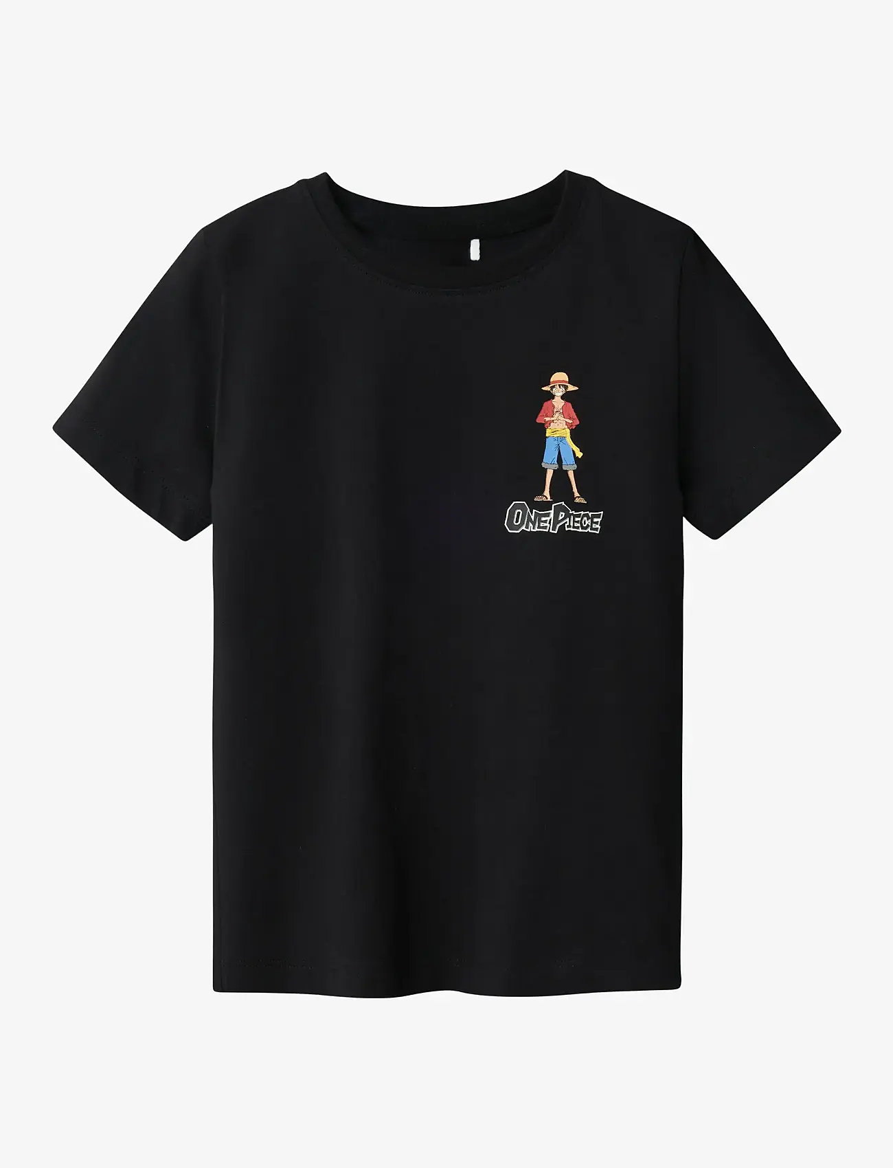 name it - NKMDIO ONEPIECE SS NREG TOP BOX NOOS VDE - short-sleeved t-shirts - black - 1