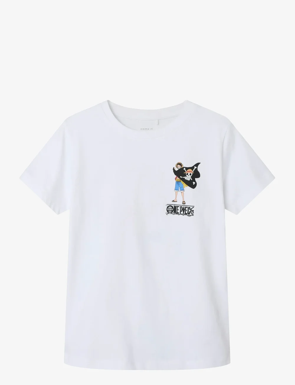 name it - NKMDIO ONEPIECE SS NREG TOP BOX NOOS VDE - korte mouwen - bright white - 1