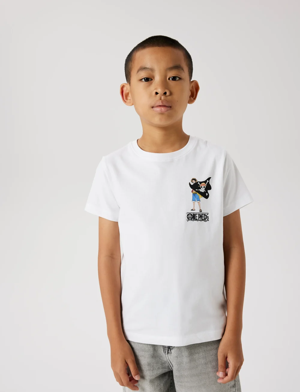 name it - NKMDIO ONEPIECE SS NREG TOP BOX NOOS VDE - korte mouwen - bright white - 0