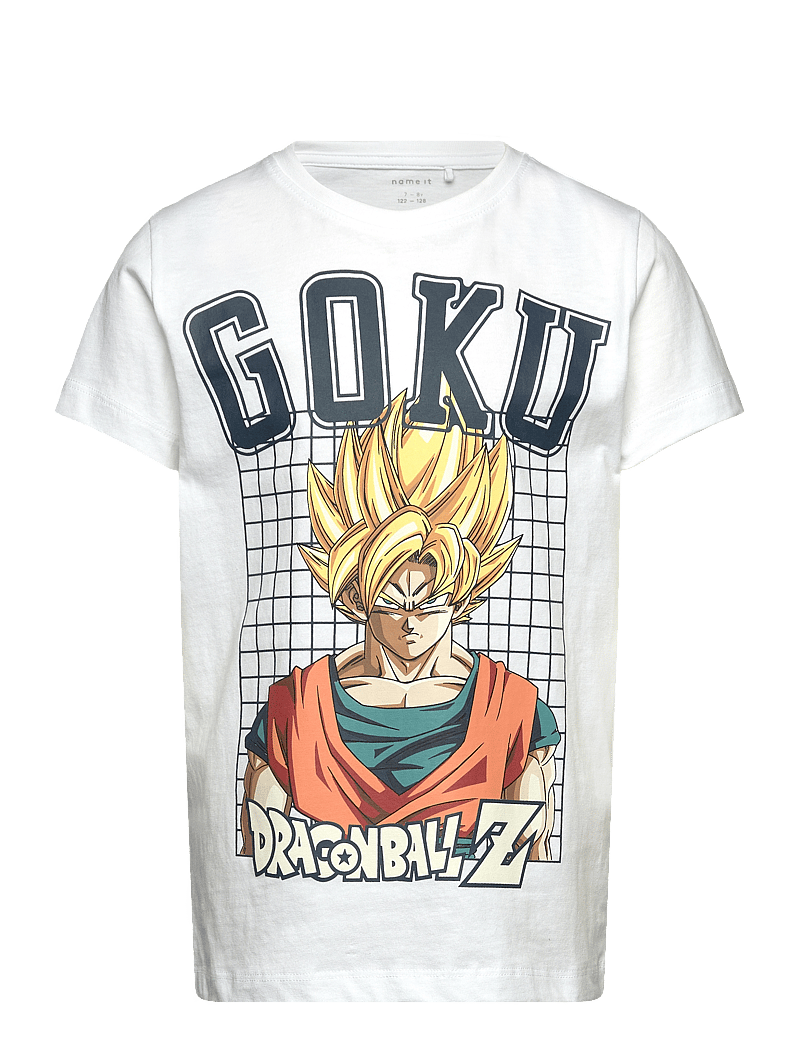 name it - NKMDRUE DRAGONB NREG SS TOP BOX NOOS VDE - short-sleeved t-shirts - bright white - 1