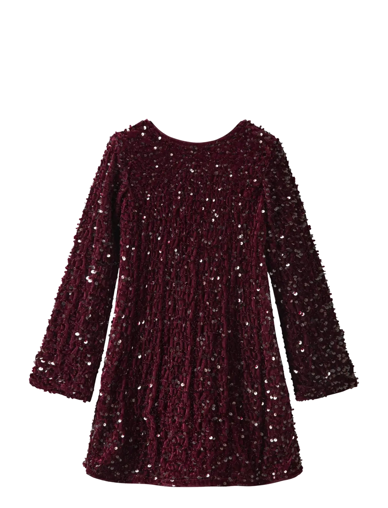 name it NKFRUSITTA LS DRESS - Osta vanuse järgi - BURGUNDY / burgundy