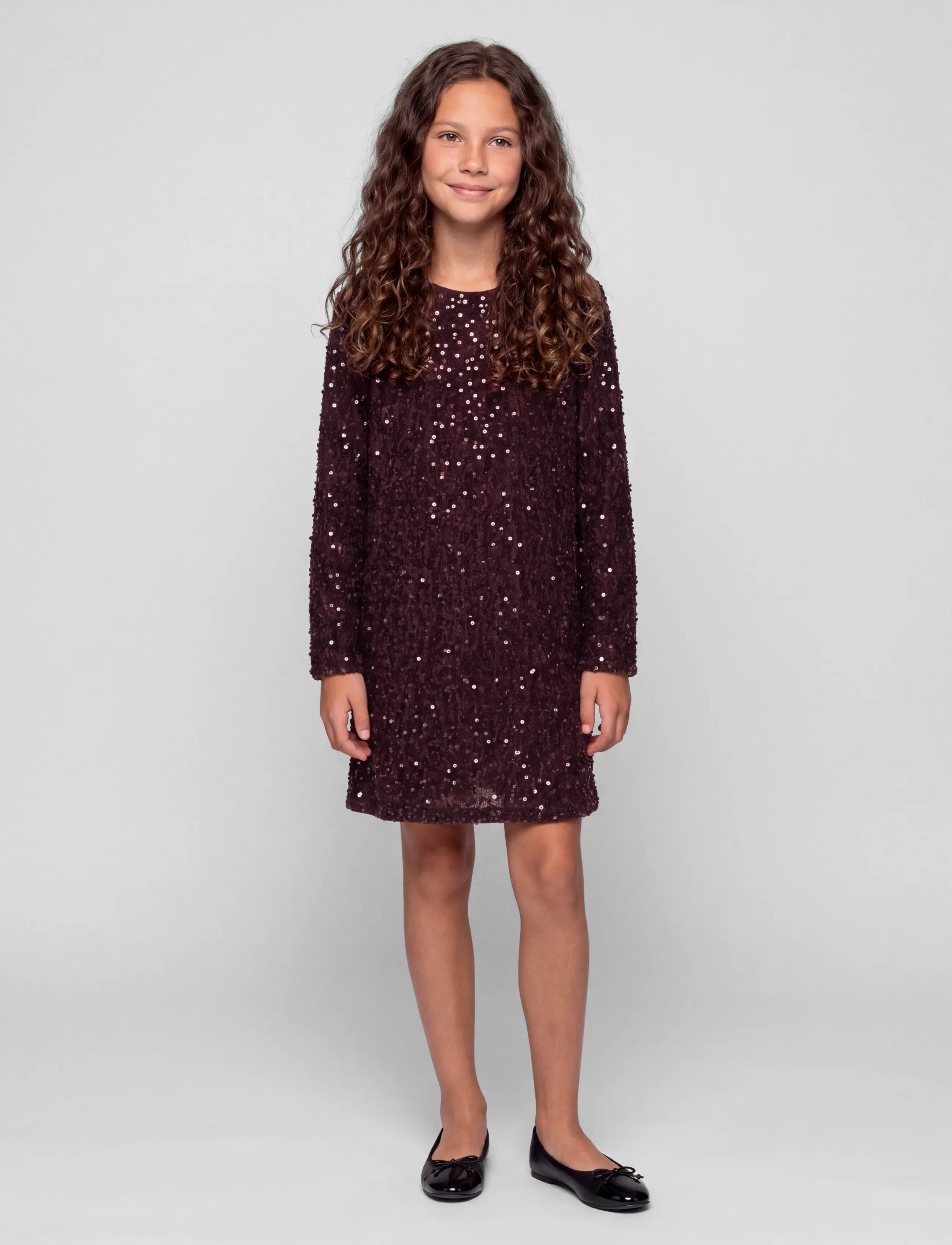 name it - NKFRUSITTA LS DRESS - peokleidid - catawba grape - 3