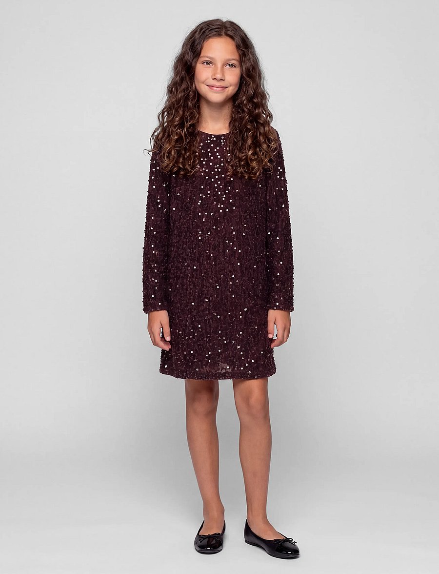 name it - NKFRUSITTA LS DRESS - peokleidid - catawba grape - 3