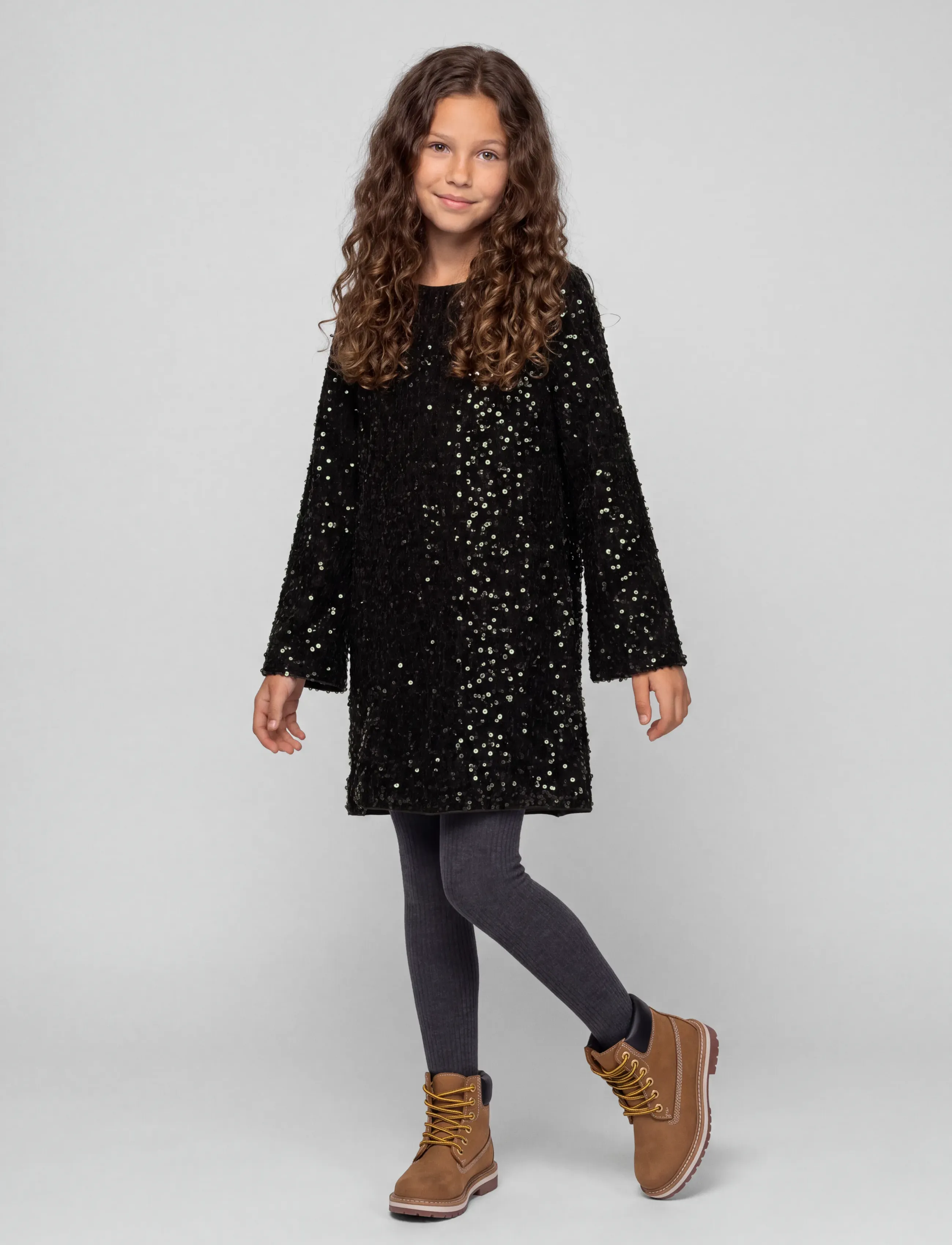 name it - NKFRUSITTA LS DRESS - festkjoler - chocolate plum - 3