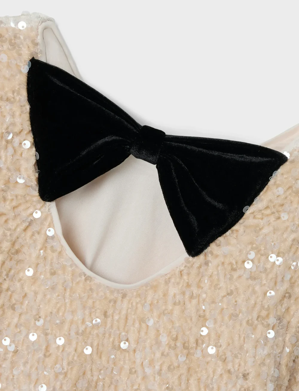 name it - NKFRUSITTA LS DRESS - festklänningar - jet stream - 0